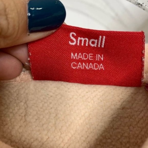 100% Authentic! Supreme peach box logo unisex cotton hoodie size SMALL - Picture 5 of 6